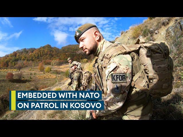 Keeping the peace with KFOR: On patrol with British soldiers in Kosovo