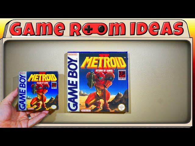 The Simple Way to Enlarge a Game Box as Wall Art | Decorating Game Room Ideas