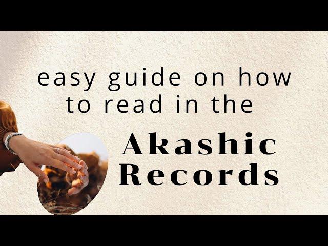 Easy way to enter to the Akashic Records 