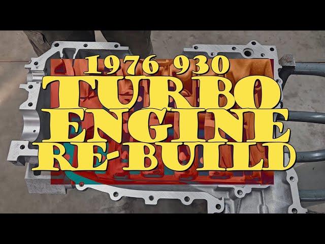 1976  Porsche 930 Turbo Engine Rebuild part 1