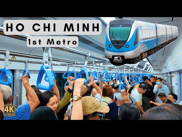 Ho Chi Minh’s First Metro | A Historic Sight for Vietnam