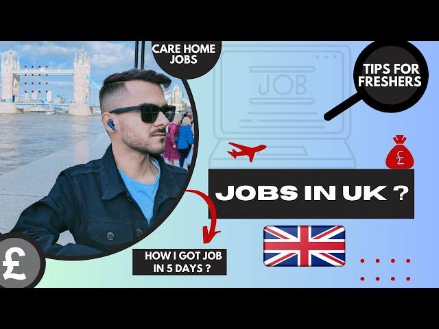 Part -Time Jobs in UK for international students | How I Got My Job in 5 Days | Tips for freshers |