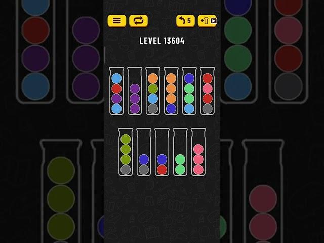 Ball Sort Puzzle Level 13604