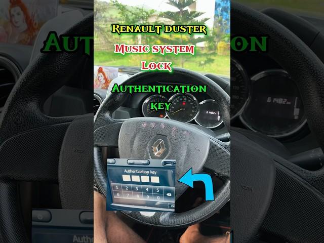 Renault duster music system lock #renault #duster #music #system #lock #audio #car #vehicle #shorts