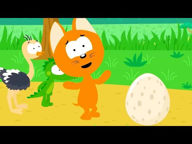 Funny songs for kids Nursery Rhymes Collection | Meow-meow Kitty fun games for kids