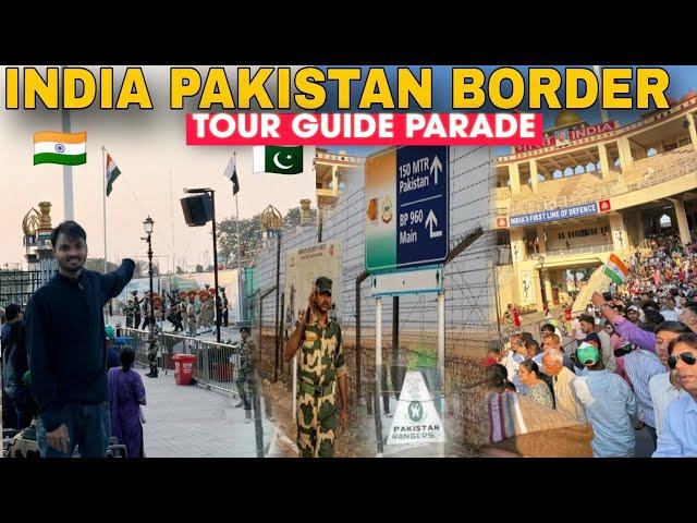 India Pakistan Zero Point Border Tour | Wagah Border Parade Amritsar |Amritsar Tour Guide Budget