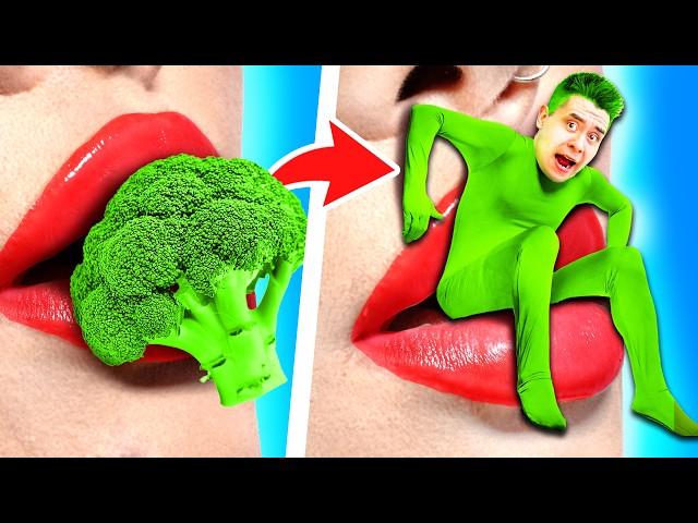 If Food Were People | What If Food Can Talk | Funny & Crazy Sneaking Snacks Ideas by Crafty Hacks