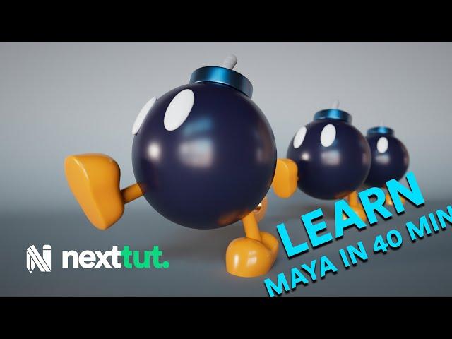 Maya Beginner Tutorial | Learn Maya in 40 min!