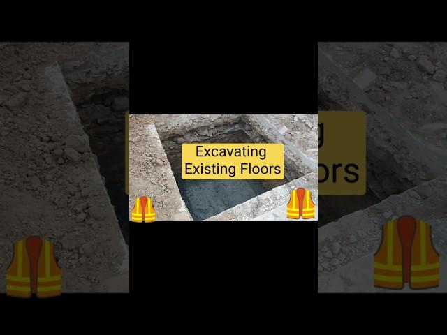 Excavating Under Existing Floors: A How-To Guide #Construction #Civil Engineering # Excavation
