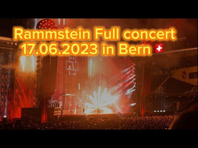 Rammstein- Live from Bern 17.06.2023 (Full Concert Film) | Pippo11