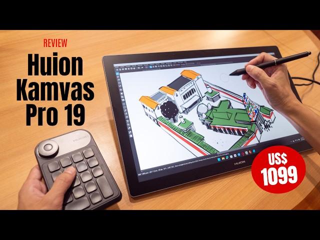 Huion Kamvas Pro 19 review: 4K touchscreen pen display