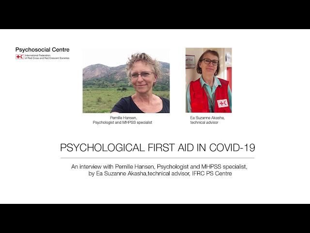 Psychological First Aid in COVID-19