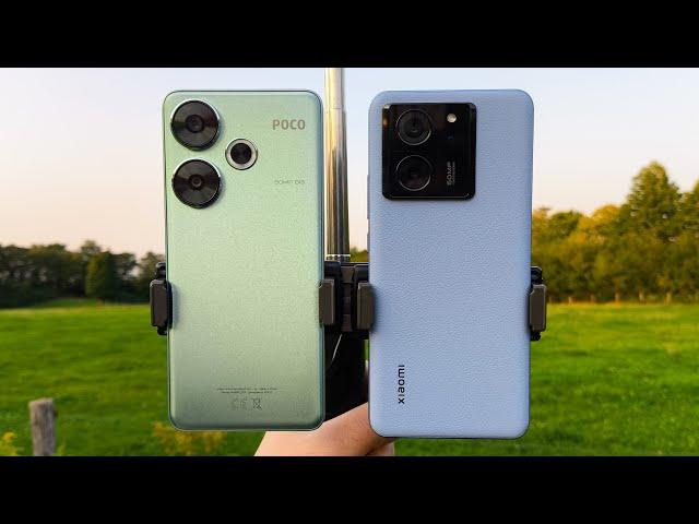 POCO F6 vs Xiaomi 13T Pro Camera 4K UHD