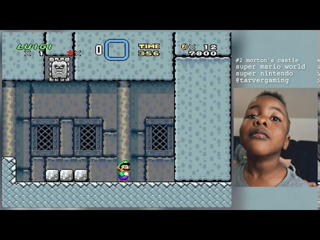 #2 Morton's Castle || Super Mario World || Super Nintendo || Tarver Gaming