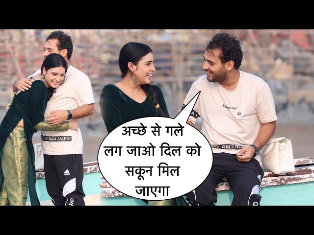 Dil Ko Sakun Mila Yaar Ek Baar Or Lag Jao Gale Se Proposing Prank On Cute Girl By Basant Jangra