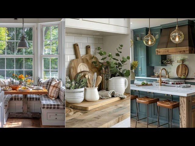 Top 100 Rustic Kitchen Design Ideas to Transform Your Home / kitchen design #rustickitchen #kitchen