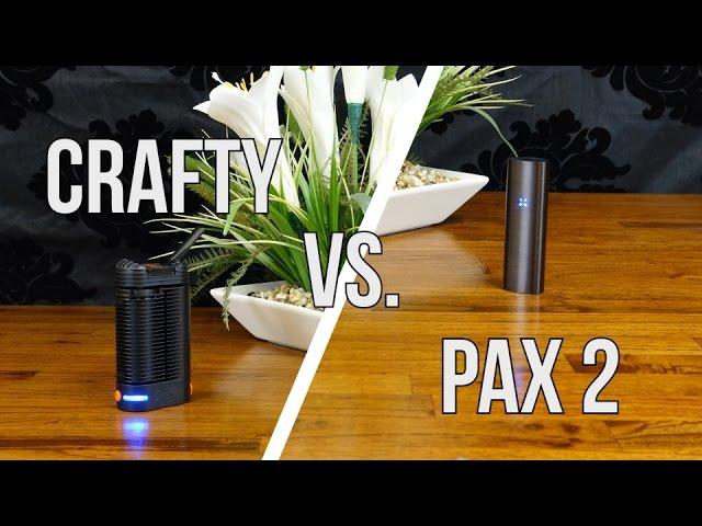 Crafty vs PAX 2 Vaporizer Comparison