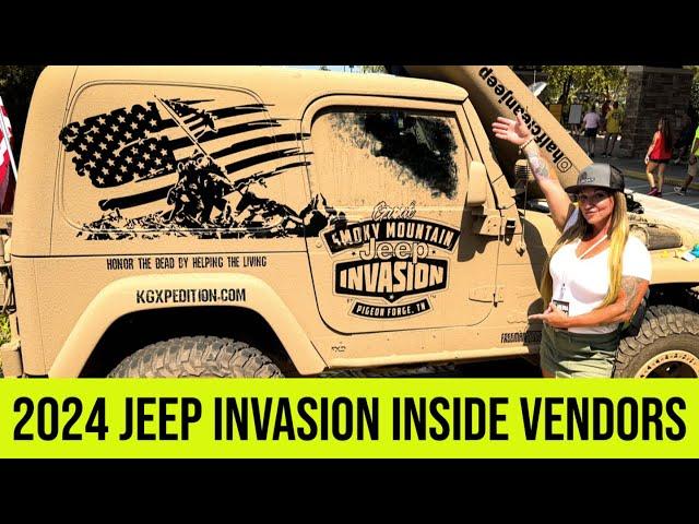 2024 Great Smoky Mountain Jeep Club Invasion Indoor Vendors