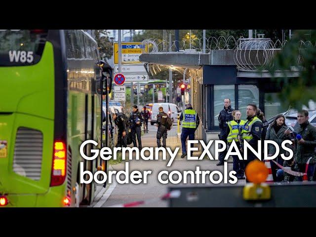 Germany begins expanded border controls to curb migration following recent extremist attacks