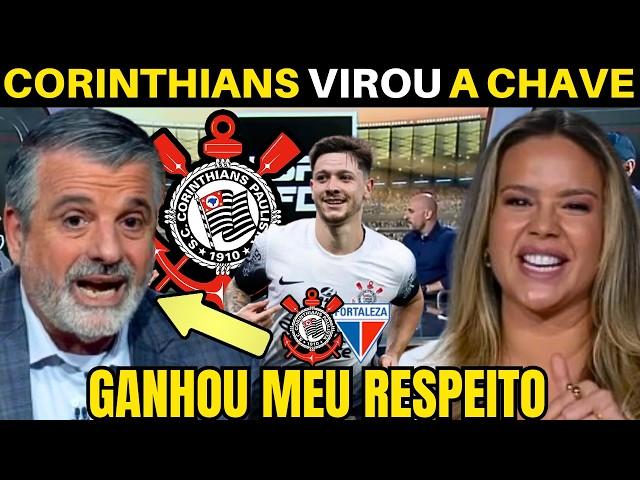 PASCOAL TEVE QUE ADMITIR "O CORINTHIANS DEU LIGA E É DIFÍCIL PARAR".