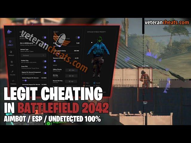 Legit Cheating in Battlefield 2042 - Aimbot, ESP, Wallhack - Only 6.99$