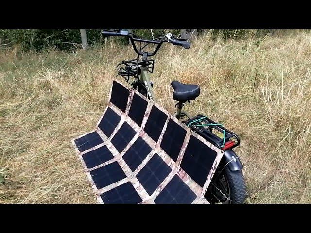 How to charge an e-bike in the field!