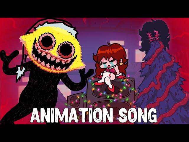 Friday Night Funkin' Winter Horror Land Song | Сhristmas Lemon Demon Song (Animation Song)