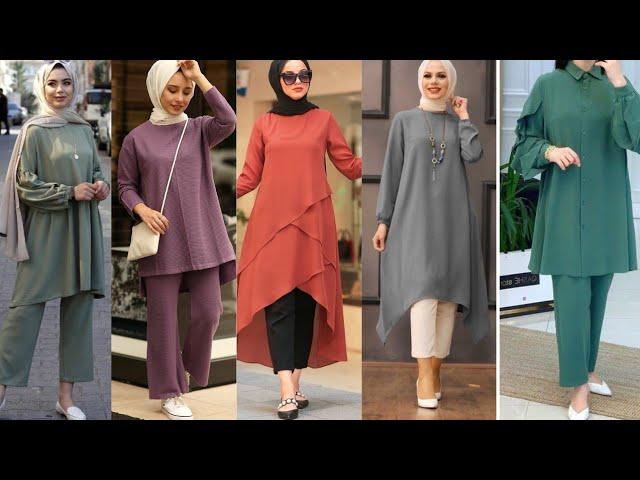 New decent hijab outfits||Trending styles hijab outfits||#hijab#style#outfits#2024