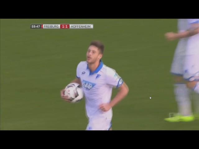 Andrej Kramaric amazing goal vs Freiburg || 11.03.2017