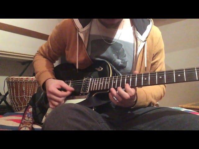 Guitar solo after looping a few chords (by maxime)