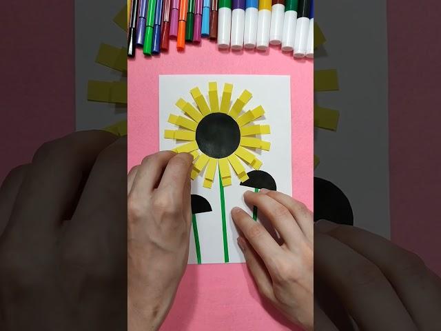 How to make a Sunny flowers  #ideas #creative #activities #tutorial #papercraft #sunny #flowers
