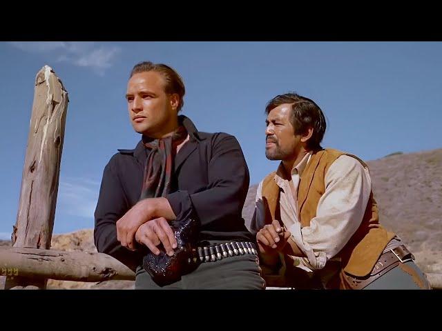 Marlon Brando | One-Eyed Jacks (1961) Western Movie | Remastered