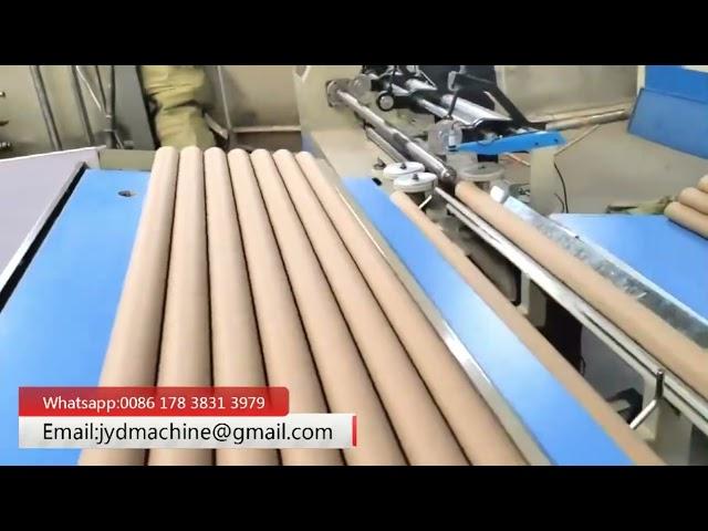 Automatic Kraft Paper Tube Re-Cutting Machine