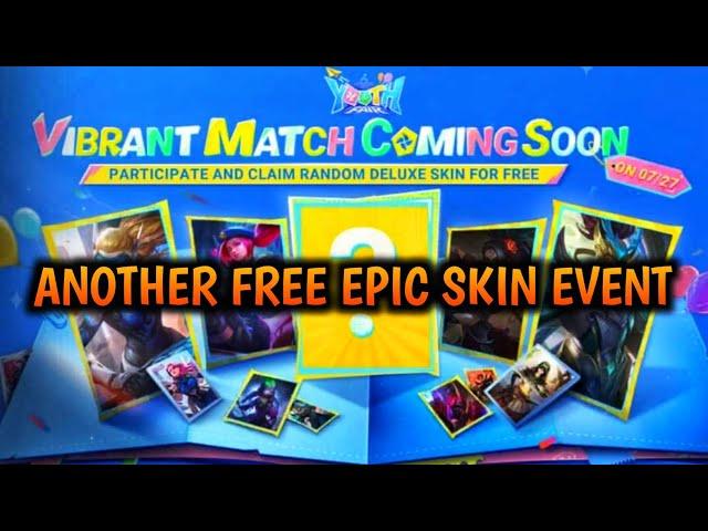 ANOTHER FREE EPIC SKIN EVENT IN MOBILE LEGENDS •• MLBB