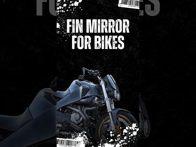 Fin Mirrors: Style & Function for Your Bike! ️