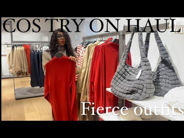 New in at Cos October 24 Must watch try on haul#fashion #fashionhaul #ootd #winterfashion