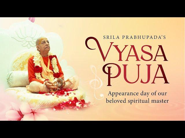 TOVP Presents - Srila Prabhupada's Vyasa-puja Overview 2024