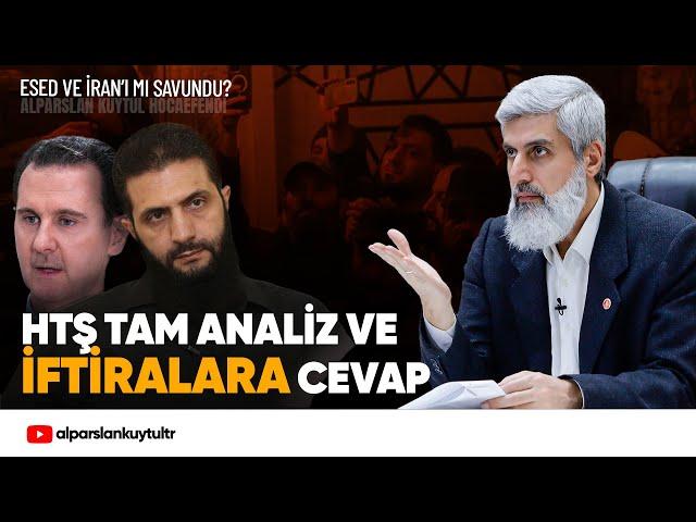 HTŞ ve Suriye Tam Analiz | İftiralara Cevap | Alparslan Kuytul Hocaefendi