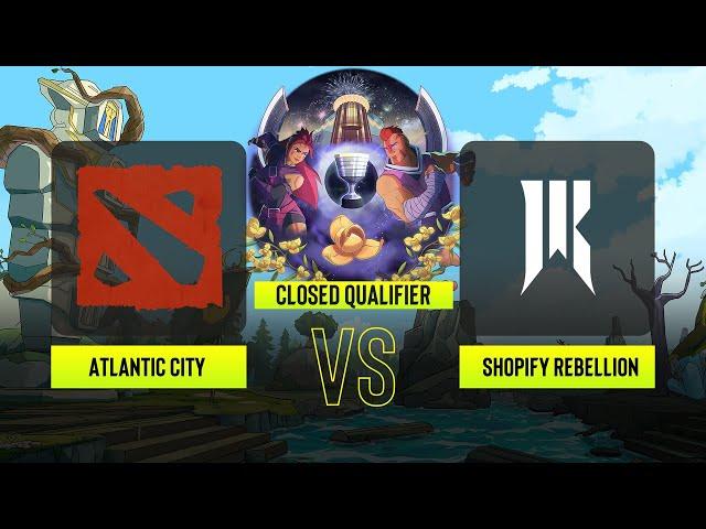 Dota2 - Atlantic City vs Shopify Rebellion - ESL One - Bangkok: North America Closed Qualifier