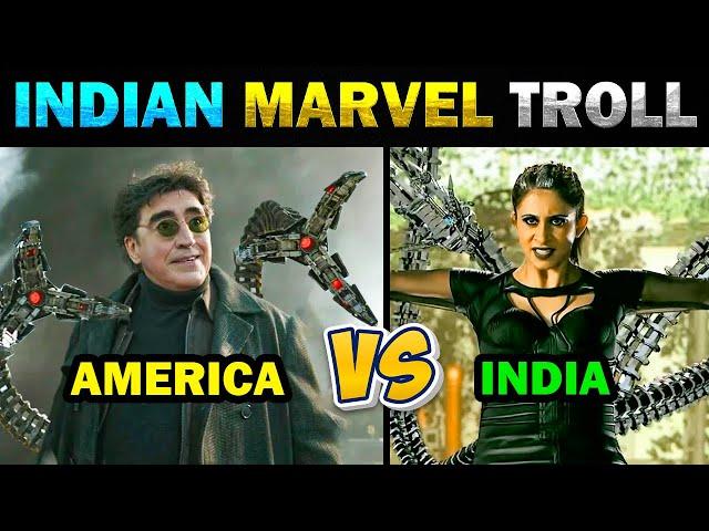 Hollywood Movie VS Indian Movie Scene - Today Trending #marvel