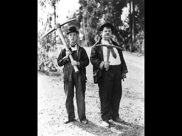 Laurel and Hardy Prison Chain Gang Movie 1929 The Hoose Now