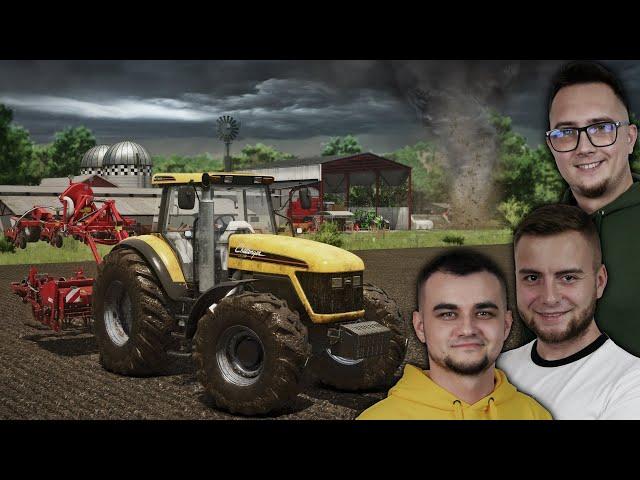 PRZYSZŁO TORNADO!  GRA NAS PODSŁUCHUJE!? Tartak & Warzywka  "od Zera do Farmera" #39 [FS25]  MST