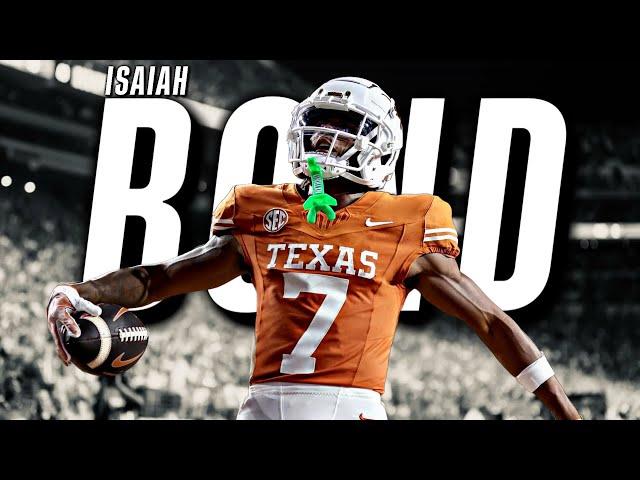 The Most DANGEROUS WR In The NFL Draft  Isaiah Bond CFB Texas Highlights