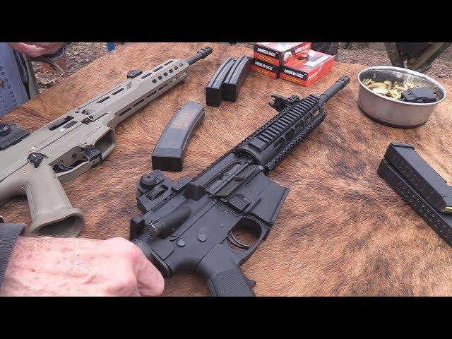 CZ Scorpion  EVO vs AR 9mm