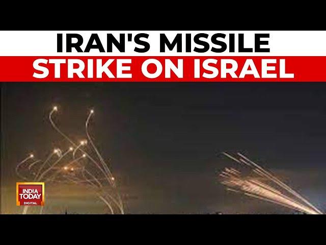 Iran's Missile Attack on Israel: First Images Released | Israel Iran War Escalates