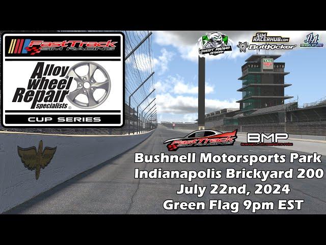 FastTrack Cup Series | BMP Brickyard 200 | Indianapolis Motor Speedway | Ghost Racing Network