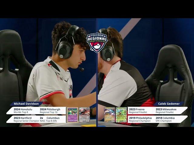 Masters Finals Caleb Gedemer Vs Michael Davidson 2025 Pokémon Louisville Regional Championships