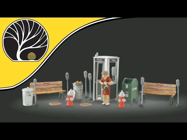 HO Scale Street Accessories - Model Accessories | Woodland Scenics