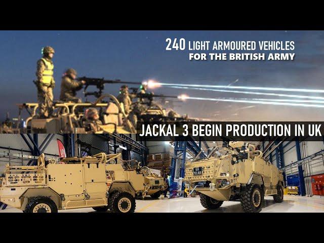 The UK to Boost Availability of British Army Ground Vehicles The Next Jackal 3 came in large numbers