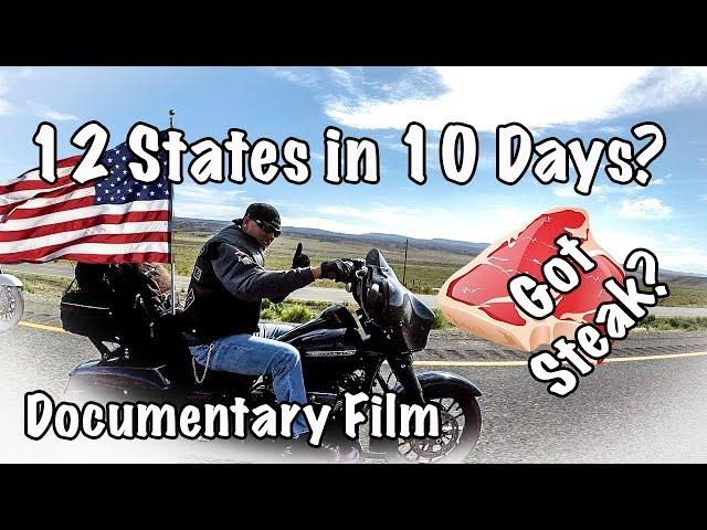 12 State Cross-Country Motorcycle Trip Documentary Film